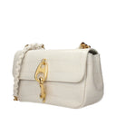 Tom Ford Women's Shoulder Bags White/Chalk Leather