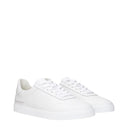 Mujer de la ciudad de Givenchys Zapatillas de Cuero Blancas