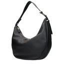 Prada Women's Arqué Leather Shoulder Bag Black