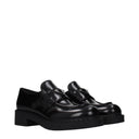 Prada Women's Leather Loafers Black