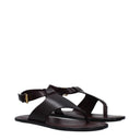 Loro Piana Trani Women's Sandals Violet/Plum Leather