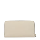 Roberto Cavalli Women's Wallet Beige/Ivory Leather