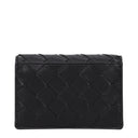 Bottega Veneta Women's Leather Document Holder Black
