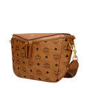 Mcm Women's Crossbody Bags Fabric Brown/Cognac