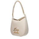 Love Moschino Women's Shoulder Bags Polyurethane Beige/Ivory