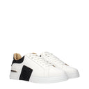 Philipp Plein Hommes Baskets Cuir Blanc