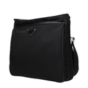 Prada Re Nylon Shoulder Bags Man Black Fabric