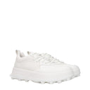 Jil Sander Men's Sneakers White Leather