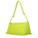 Bottega Veneta Women's Shoulder Bags Green Leather/Acid Green