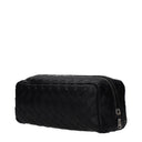 Bottega Veneta Men's Pochette Black Leather