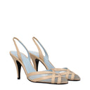 Valentino Garavani Women's Sandals Beige/Sand Leather