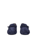 Tod's Men's Suede Moccasins Blue/Blue Galaxy