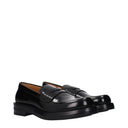 Christian Dior Men's Moccasins Black Leather