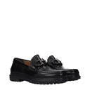 Salvatore Ferragamo Men's Ready Moccasins Black Leather