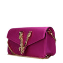 Versace Damess Satijn Fuchsia Pochette