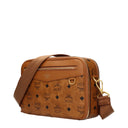 Mcm Men's Crossbody Bag Brown/Cognac Fabric