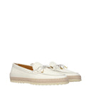 Tod's Women's Moccasins Beige Leather