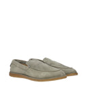 Eleven Moccasins Men Suede Green/Light Green