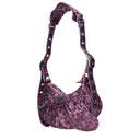 Balenciaga Le Cagole Women's Shoulder Bag Pink Leather