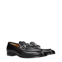 Gucci Men's Moccasins Black Leather