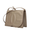 Dolce&Gabbana Women's Crossbody Bags Beige/Taupe Leather