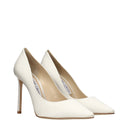 Jimmy Choo Romy Pump Women Silk Beige/Ivory