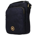 Versace Men's Crossbody Bags Fabric Blue/Navy Blue