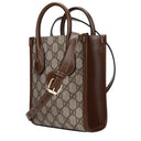 Gucci Damess Handtassen Beige/Bruin Leer