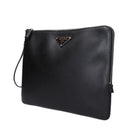 Prada Men's Leather Wallet Black
