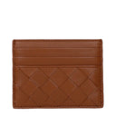 Bottega Veneta Women's Document Holder Brown/Wood Leather