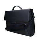 Piquadro Men's Work Bags Blue Leather