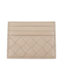 Bottega Veneta Damess Beige/ijsleren documentenhouder
