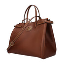 Valentino Garavani Antibes Women's Handbag Brown/Tobacco Leather