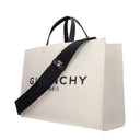 Givenchy Handbags G Tote Women Fabric Beige/Black