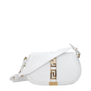 Versace Greek Goddess Crossbody Bag Women White Leather