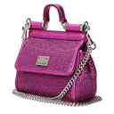 Dolce&Gabbana Women's Handbags Satin Fuchsia/Bougainvillea