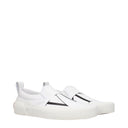 Valentino Garavani Men's White Fabric Slip On