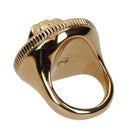 Versace Women's Rings Gold Metal