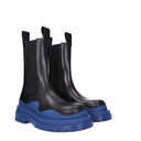 Bottega Veneta Men's Ankle Boots Black Leather/Cruise