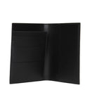 Salvatore Ferragamo Herrens Dokumentenhalter aus Leder, Schwarz