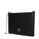 Pinko Women's Crossbody Bags Black Leather