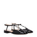 Gucci Women's Patent Leather Black Sandals