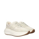Hogan Women's Sneakers Leather Beige/Ivory