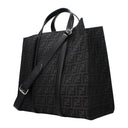 Fendi Men's Handbags Fabric Black/Palladium