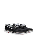 Louboutin Gerockel Men's Moccasins Black Leather