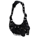 Balenciaga Shoulder Bags The Cagole Women Leather Black