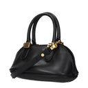 Balenciaga Bolero Handbag Women Leather Black