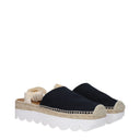 Marni Damess Stoffen blauwe espadrilles