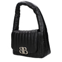 Balenciaga Monaco Handbags Women Leather Black