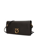 Pinko Pochette Click Women's Leather Green/Mud